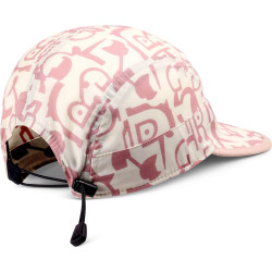 Šiltovka DJINN'S 5 Panel Soft Flat Cap Simple Aztek Beige/Old Rose