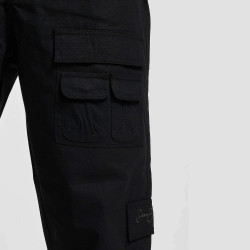 Sean John SJ Script Logo Mulitpocket Cargopants - black