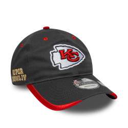 Šiltovka New Era Kansas City Chiefs NFL Charcoal 9TWENTY Adjustable Cap tmavošedá
