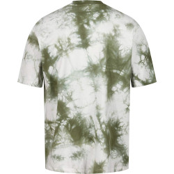 Re:Covered NFL Seahawks Helmet Green Tie Dye Relaxed T-Shirt