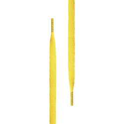 Tubelaces White Flat 120Cm Lemon