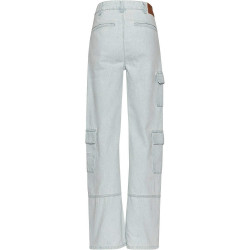 Karl Kani KK Serif Cargo Pocket Denim bleached blue