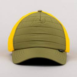 DJINN'S Trucker Cap HFT Puffy Nylon olive/yellow