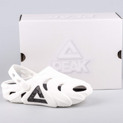 Sandále PEAK Taichi Clogs Species OFF WHITE/BLACK