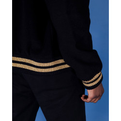 Sprayground Golden Tiger Varsity Black