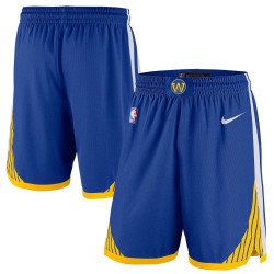 Nike Boys Icon Swingman Short Golden State Warriors Blue/Yellow