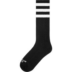 American Socks Ponožky Back In Black Knee High Black