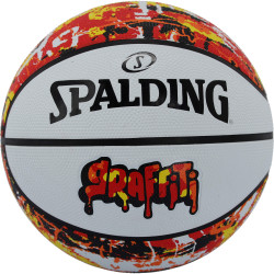 Spalding New Graffiti Basketball Red sz. 7