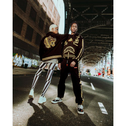 Sprayground Golden Tiger Varsity Black