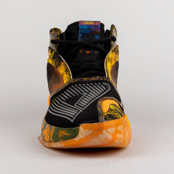 Peak Basketball Match Shoes Andrew Wiggins Signature Model Attitude Kong Black/Autumn
 Orange