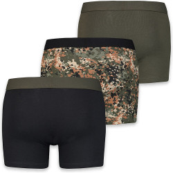 Levis Men Giftbox Dotted Camo Boxer Brief 3P Grey / Green