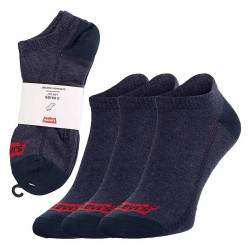 Levis Low Cut Batwing Logo 3P Navy