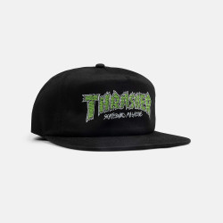 Thrasher Snapback Brick Black