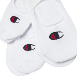 Champion 6Pk Footie Socks White