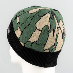Timberland Bark Camo Knit Beanie Balsam Green