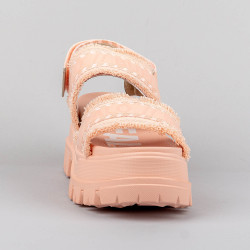 Buffalo Sandal Platform Aspha Str Rose