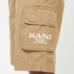 Karl Kani Retro Washed Cargo Shorts sand