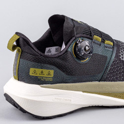 Bežecké trailové tenisky Peak Trail Running Shoes Taichi-Orographic Exploration-Fearless Version Black/Chrome Green