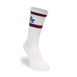 Ponožky NEW ERA LA Dodgers MLB Premium White Socks biele