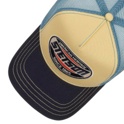Śiltovka Stetson Trucker Cap High Speed Midnight Blue-Light Yellow