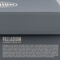 Palladium Pampa Hi Patch Star White