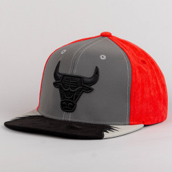 Mitchell & Ness NBA DAY 5 SNAPBACK CHICAGO BULLS GREY / RED