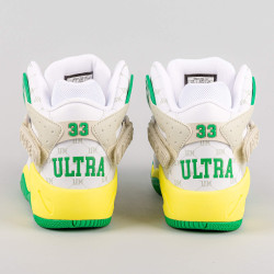 Ewing Athletics ROGUE x UltraMagnetic MCs “Critical Beatdown” White/Green/Yellow
