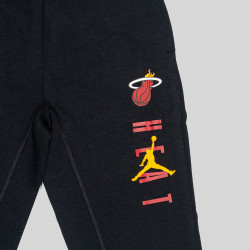 Jordan Nk Courtside Statement Pant - 8-20Y - Miami Heat Black