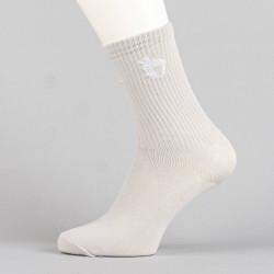 Módne vysoké ponožky PEAK Stretch High Cut Socks 3-pack čierne, béžové a petrolejové