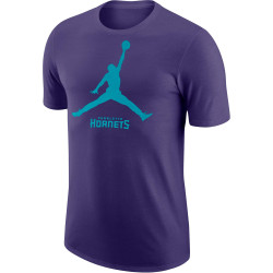 Jordan Nba Nk Essential Jordan Ss Tee - 8-20 Charlotte Hornets Purple