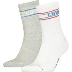 Levis Unisex Pique Logo Regular Cut (2-Pack) White / Blue / Red