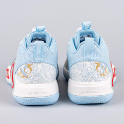Detské basketbalové tenisky Peak Kids Basketball Shoes Big Triangle 2.0 Disc Lt.Blue