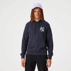 NEW ERA New York Yankees MLB Drip Logo Navy Pullover Hoodie Blue