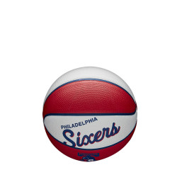 Wilson NBA Team Retro Mini Basketball Philadelphia 76Ers (sz. 3)
