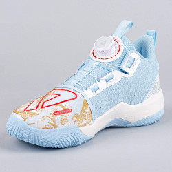 Detské basketbalové tenisky Peak Kids Basketball Shoes Big Triangle 2.0 Disc Lt.Blue