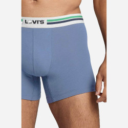 Levis Men Placed Sprtswr Logo Boxer Brief Org 2P Blue