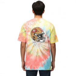 Tričko RE:COVERED x NFL San Francisco 49ers viacfarebné