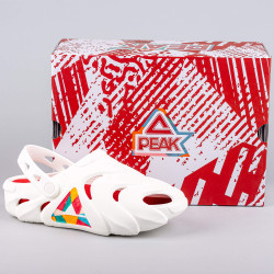 Sandále PEAK Taichi Clogs Species Olympic WHITE/RED