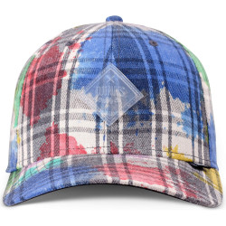 Šiltovka Djinn's 6-Panel Truefit Cap Dirty Check multi