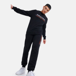 Nautica Collier Crew Sweatshirt Black