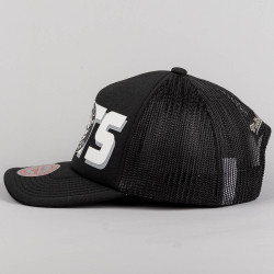 Mitchell & Ness NBA Billboard Trucker Snapback Brooklyn Nets Black