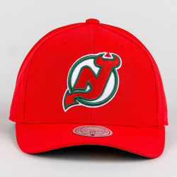 Šiltovka Mitchell & Ness New Jersey Devils Team Ground 2.0 Pro Snapback červená