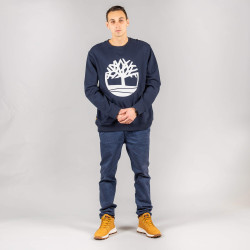 Timberland Core Logo Crew Dark Sapphirewhite
