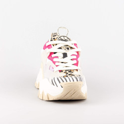 Buffalo Trail One Animal Mix/Cream/Magenta
