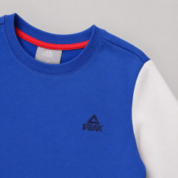Detská Mikina Peak Kid Round Neck Sweater modrá