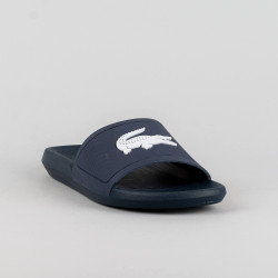 Lacoste Croco Slide Nvy/Wht