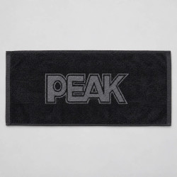 Športový uterák PEAK Teamline Bench Towel čierno-sivý