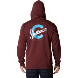 Columbia M Columbia™ Logo Fleece Fz Elderberry / C Sportswear