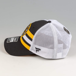 Fanatics Boston Bruins Authentic Pro Draft Structured Trucker Cap Team Black
