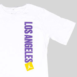Jordan Nk Essential Statement Ss Los Angeles Lakers White